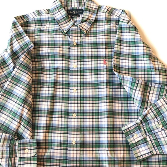 Ralph Lauren Other - Ralph Lauren | custom fit button up | Extra Large